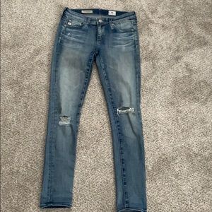 AG Distressed Jean